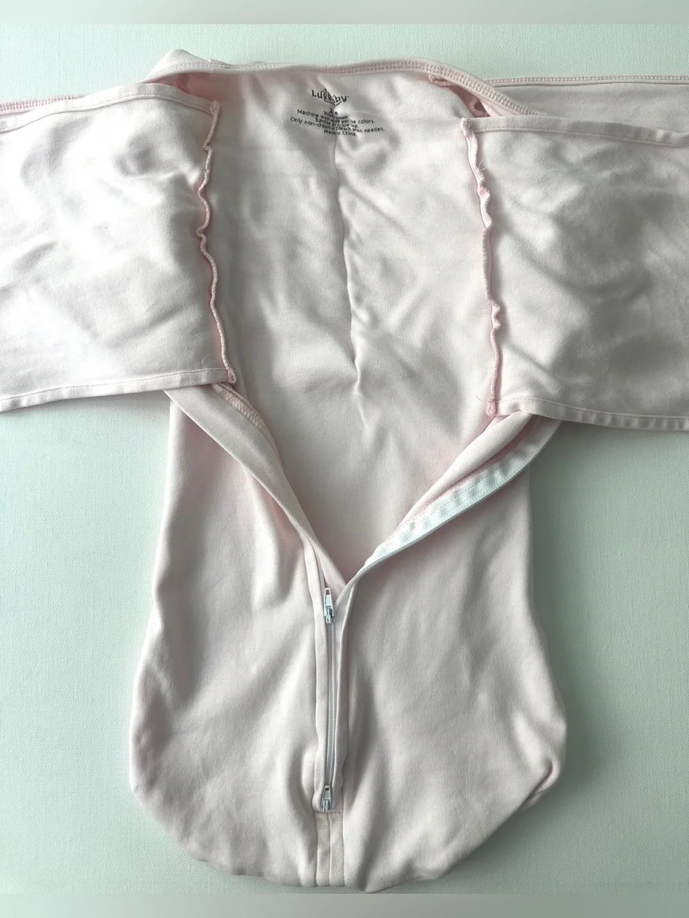 LullaBaby girl’s double Dream Swaddle.  Size 2-4M.